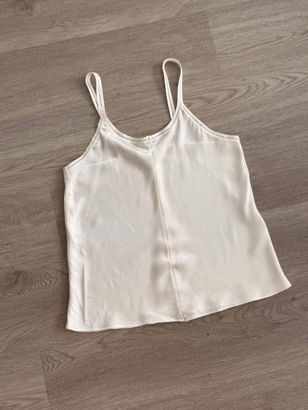 Satin Spaghetti Strap Cami Top